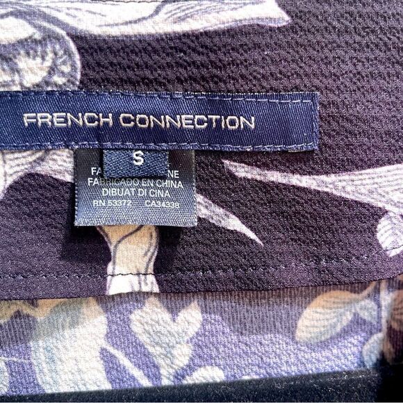 French Connection Patchwork Wrap Top - Picture 3 of 5